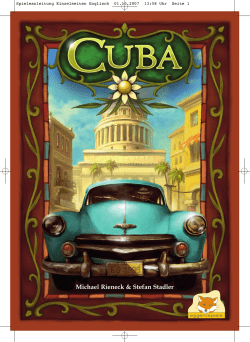 Spieleanleitung Einzelseiten Englisch