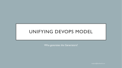 Unifying DevOps Model - Continuous Lifecycle London