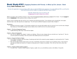 Book Study #301 Engaging Students with Poverty in Mind, by Eric