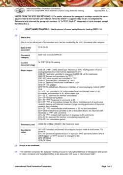 Heat treatment of wood using dielectric heating 2007