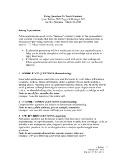 Practice - Montana Office of Rural Health and Area Health Education