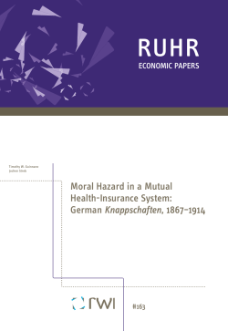 Moral Hazard in a Mutual Health-Insurance System