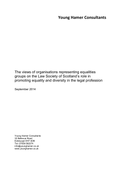 equality bodies - Law Society of Scotland