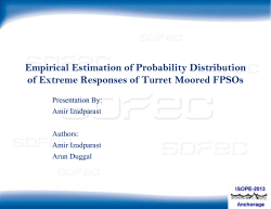 Empirical Estimation of Probability Distribution of Extreme