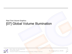 Real Time Volume Graphics