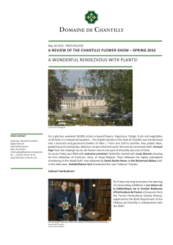 a wonderful rendezvous with plants!