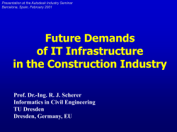 PowerPoint-Pr&auml;sentation - ISTforCE EU project home page