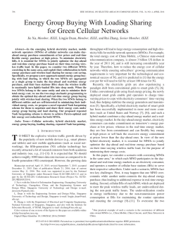 Energy group-buying with loading sharing for green