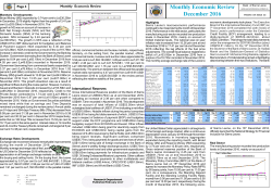 Monthly Economic Review December 2016