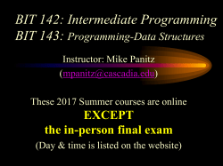 BIT 142