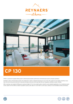 CP 130 - Reynaers at Home