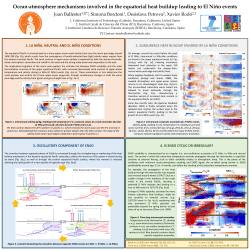 Ocean-atmosphere mechanisms involved in the equatorial heat