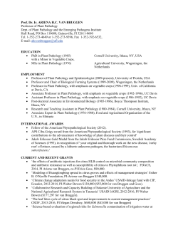 Prof - UF Plant Pathology