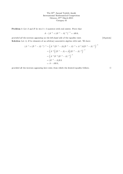 Solutions - Vojtěch Jarn&iacute;k International Mathematical Competition
