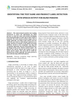 identifying the text name and product label detection with