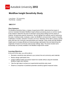 Theoretical Sensitivity Study (Laura Stuart)