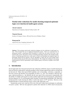 Partial order reduction for model checking interleaved multi