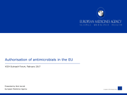 Implementation of VICH guidelines