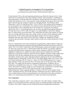 A Global Perspective of Atmospheric CO2 Concentrations Carbon