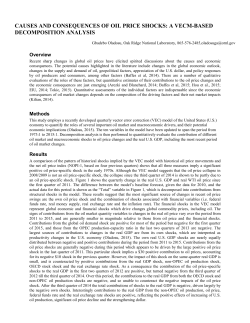 Methods - International Association for Energy Economics
