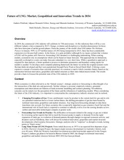 Future of LNG - International Association for Energy Economics