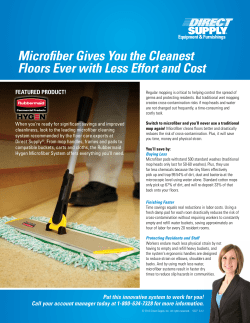Microfiber Gives You the Cleanest Floors Ever with Less Effort and