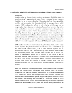 A novel method to study differential G-protein