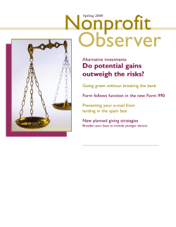 Do potential gains outweigh the risks?