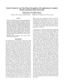 Neural Circuits for Any-Time Phrase Recognition with