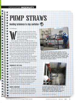 pump straws - Water Environment Federation