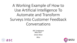 A Working Example of How to Use Artificial Intelligence To Automate