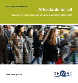 Affordable for all &ndash; how can we help those who struggle to