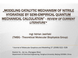Modeling catalytic mechanism of nitrile hydratase by