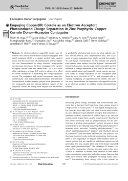 Engaging Copper(III) Corrole as an Electron Acceptor