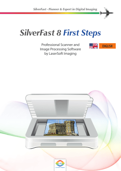 SilverFast 8 First Steps