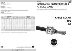 cable gland type a2
