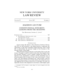 NYULawReview-92-3-Madison Lecture-Lynch