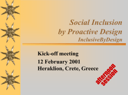 Presentation 2 (afternoon)