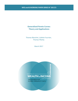 Generalized Pareto Curves: Theory and Applications