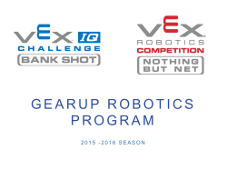 GearUP Robotics program