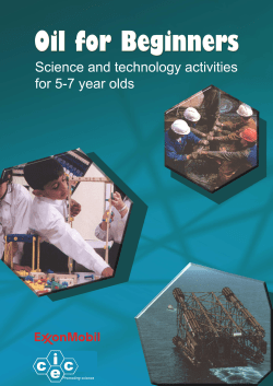 Model oil platform - Centre for Industry Education Collaboration