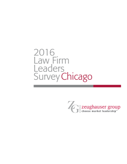2016 Law Firm Leaders SurveyChicago