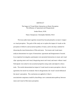 The Influence of Agreement and Disagreement Jordan Moore