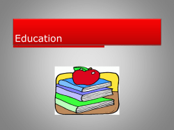 ED 643 * Theoretical Frames