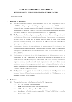 lithuanian football federation