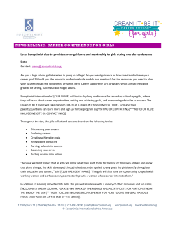 conference - Soroptimist