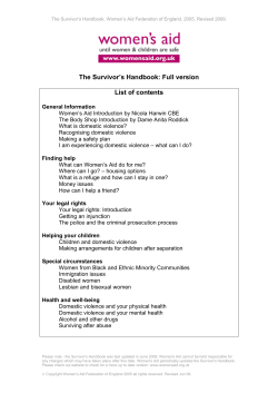 The Survivor`s Handbook: Full version