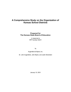 Boundary Lines-Complete Report - Kansas State Department of