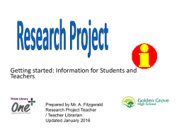 Research Project