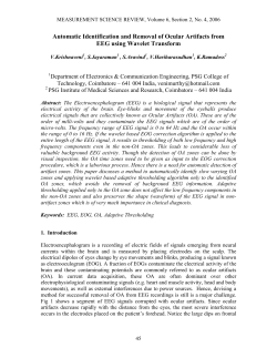 Automatic Identification and Removal of Ocular Artifacts from EEG